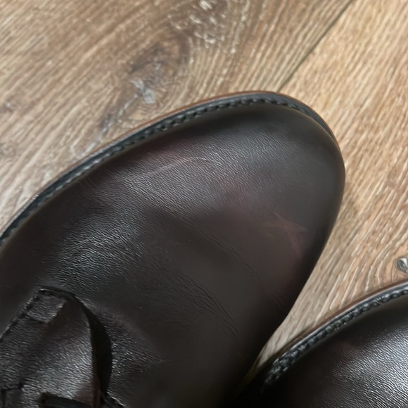 Seal of the Sutro Lee Dark Brown Chukka Boots Size 7.5 - Picture 10 of 11